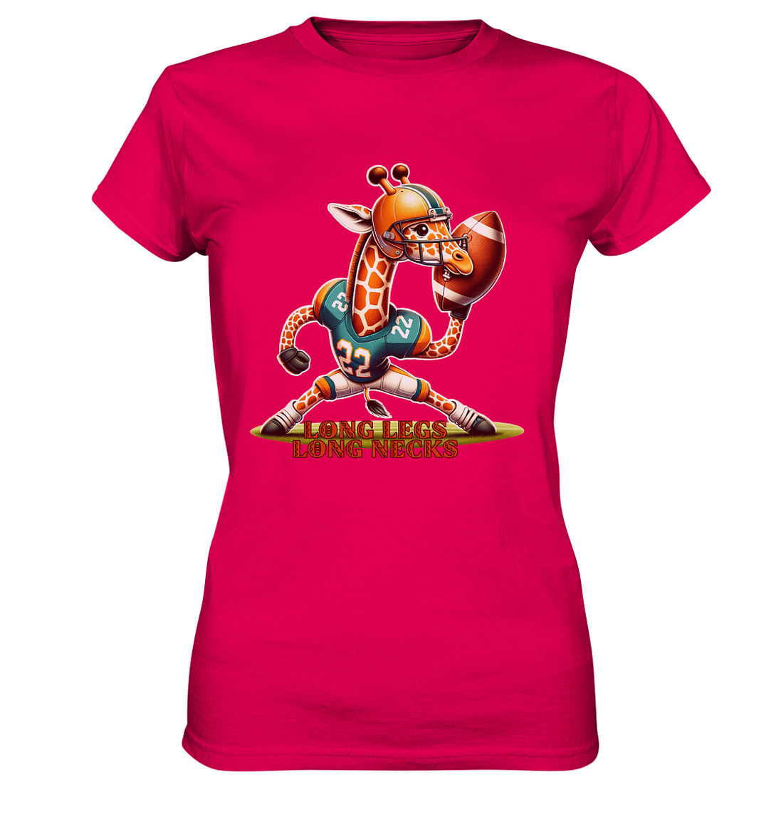 Giraffe - Ladies Premium Shirt