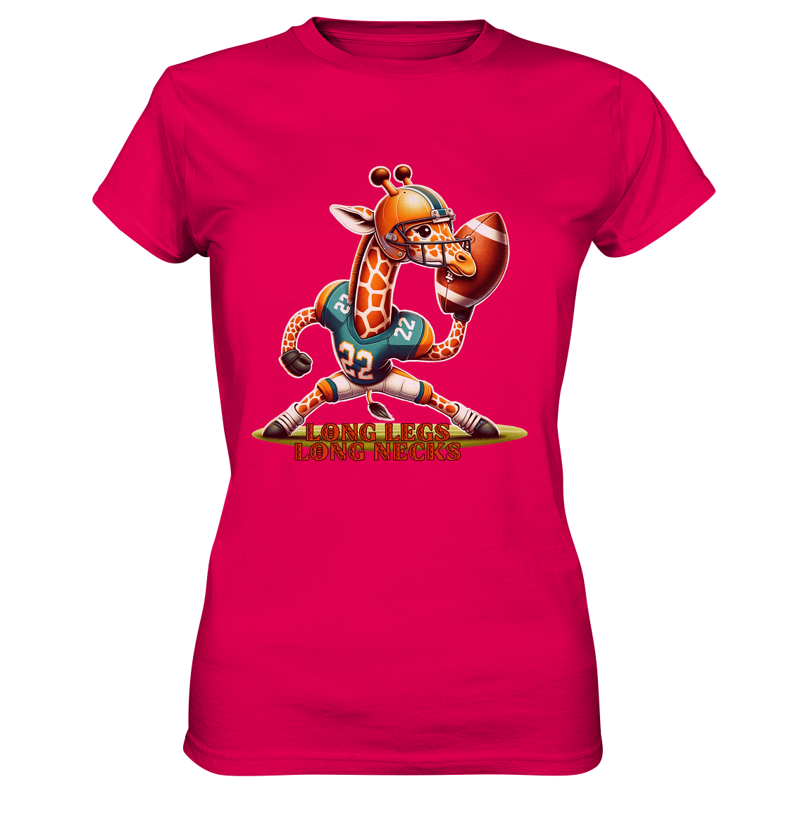 Giraffe - Ladies Premium Shirt