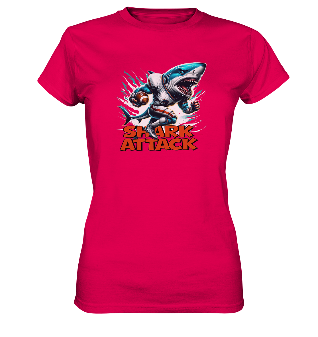 Shark Attack - Ladies Premium Shirt