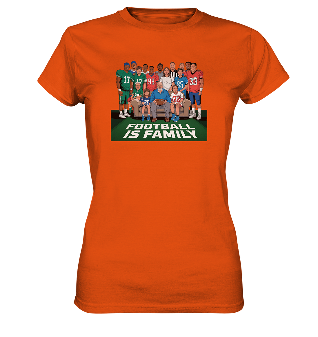 Football is Family - Ladies Premium Shirt