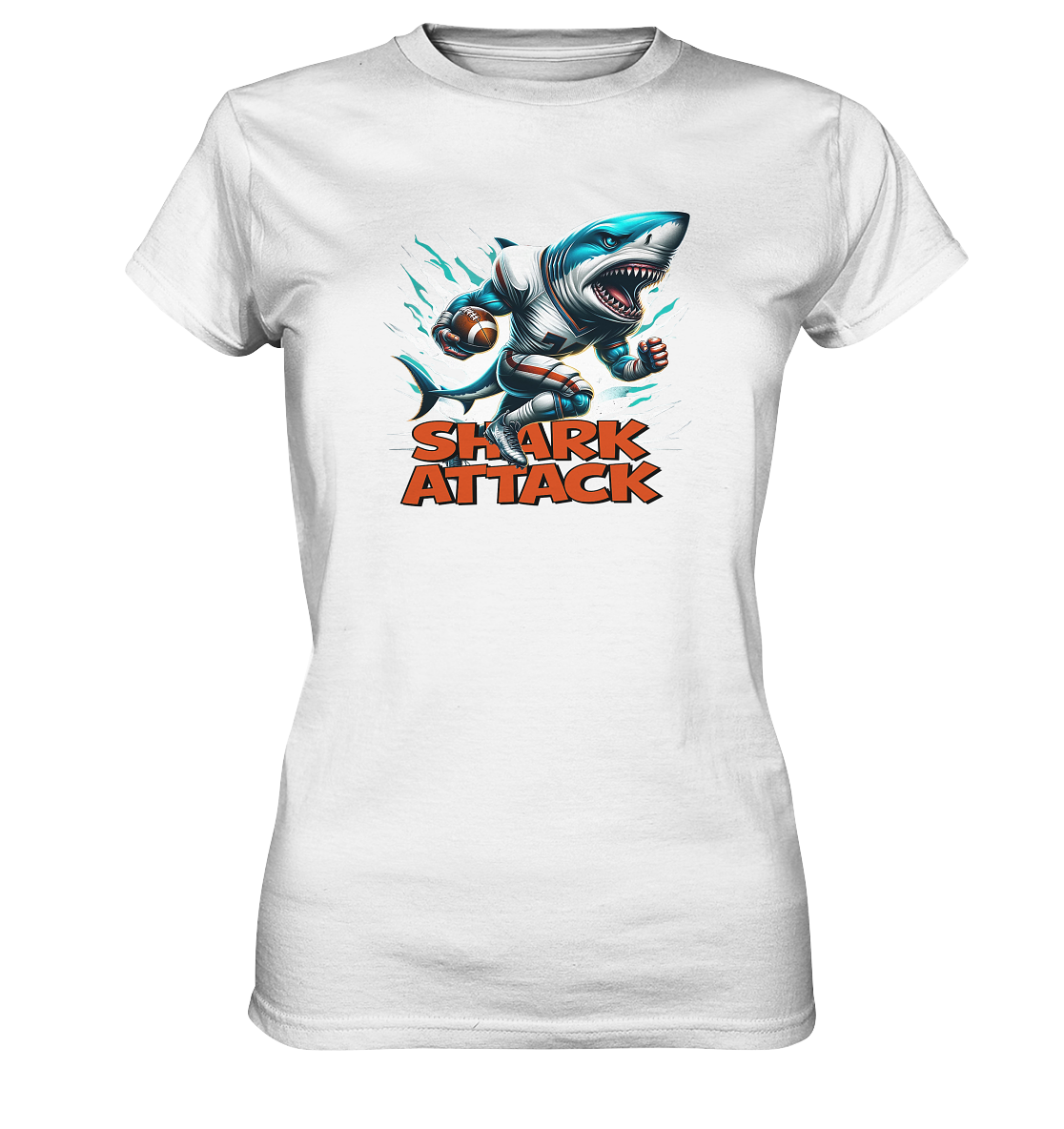 Shark Attack - Ladies Premium Shirt