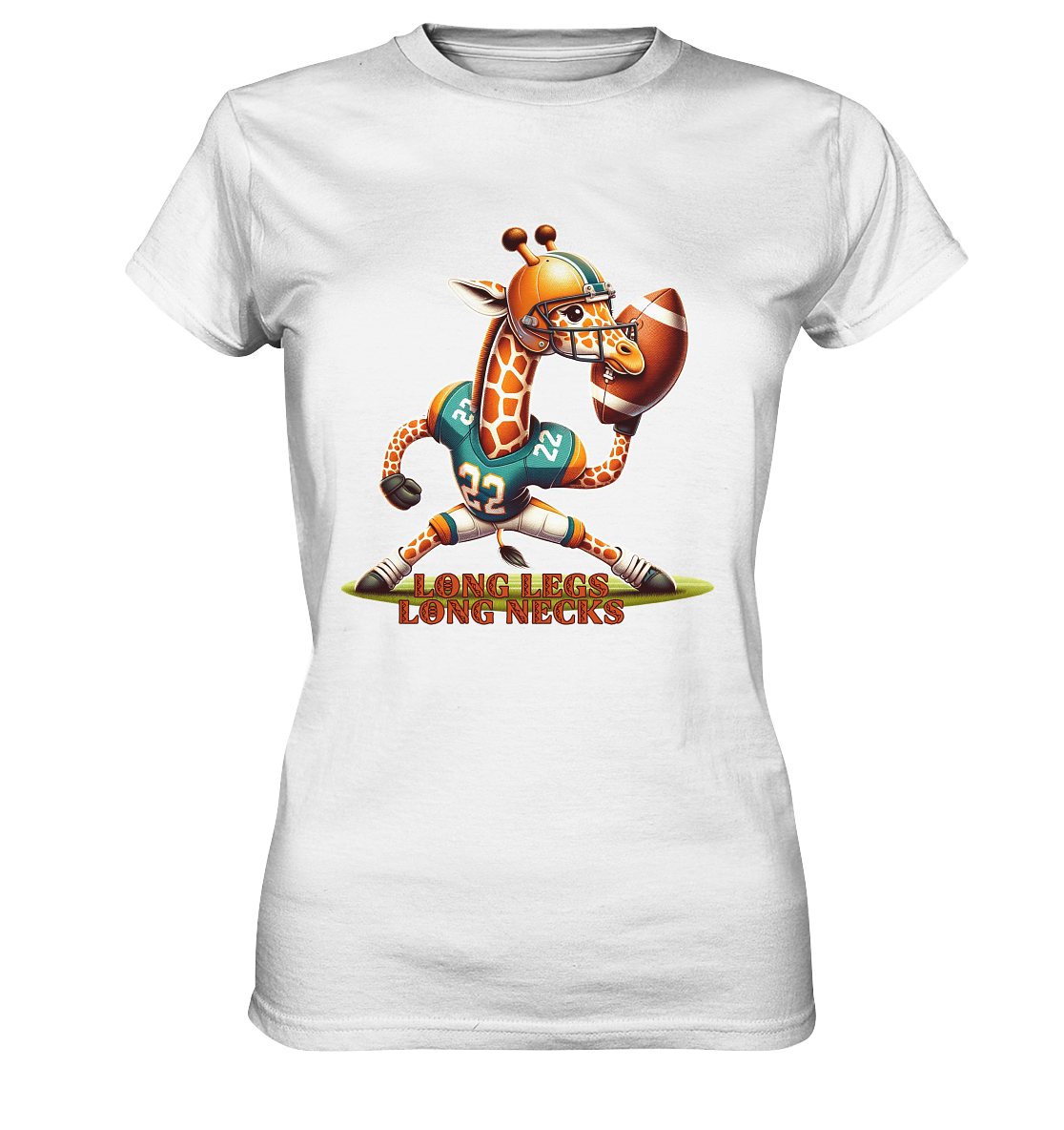 Giraffe - Ladies Premium Shirt