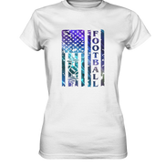 USA Football Flag  - Ladies Premium Shirt