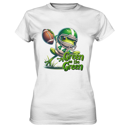 Green Frog   - Ladies Premium Shirt