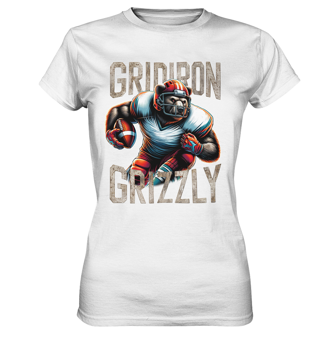 Gridiron Grizzly - Ladies Premium Shirt