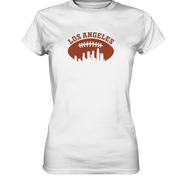 Los Angeles Football Silhouette - Ladies Premium Shirt