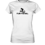 Playoff Flag Football Men Black - Ladies Premium Shirt