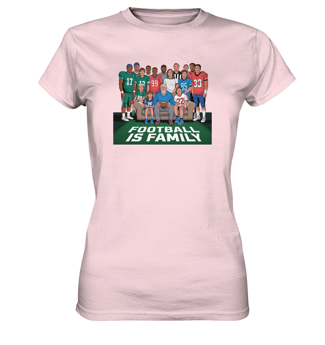 Football is Family - Ladies Premium Shirt