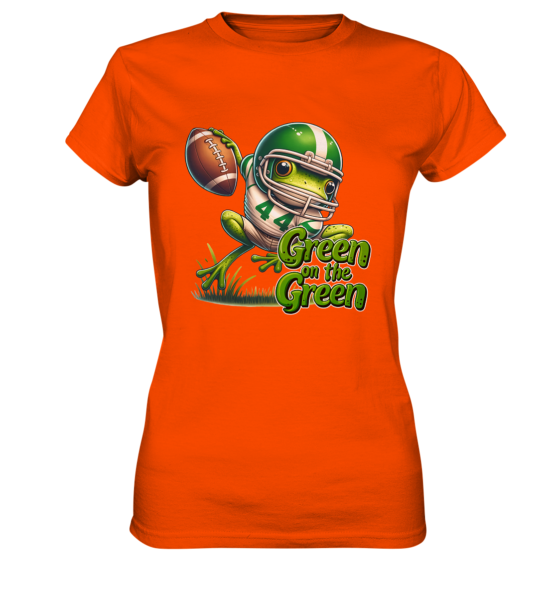 Green Frog   - Ladies Premium Shirt