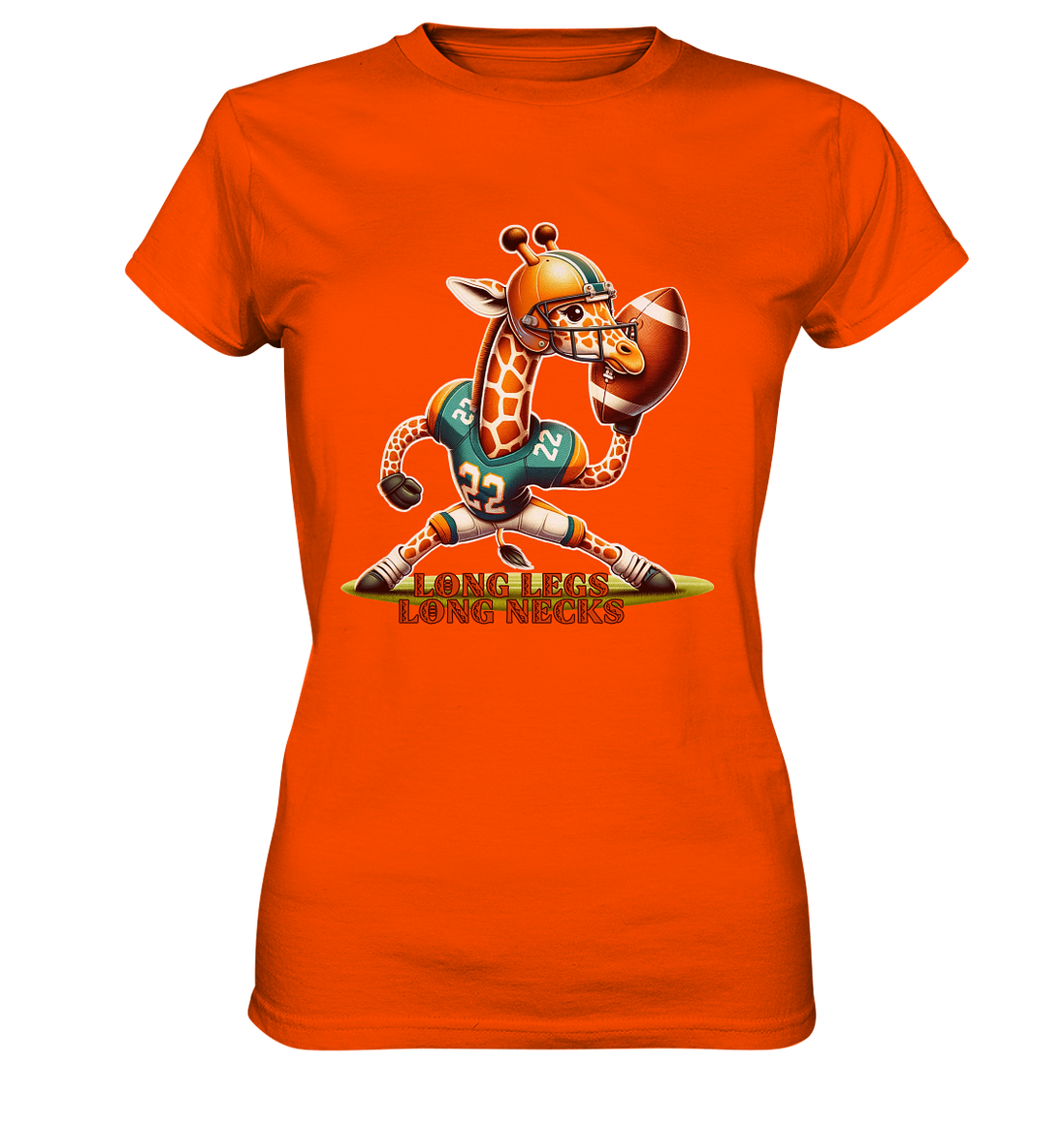 Giraffe - Ladies Premium Shirt