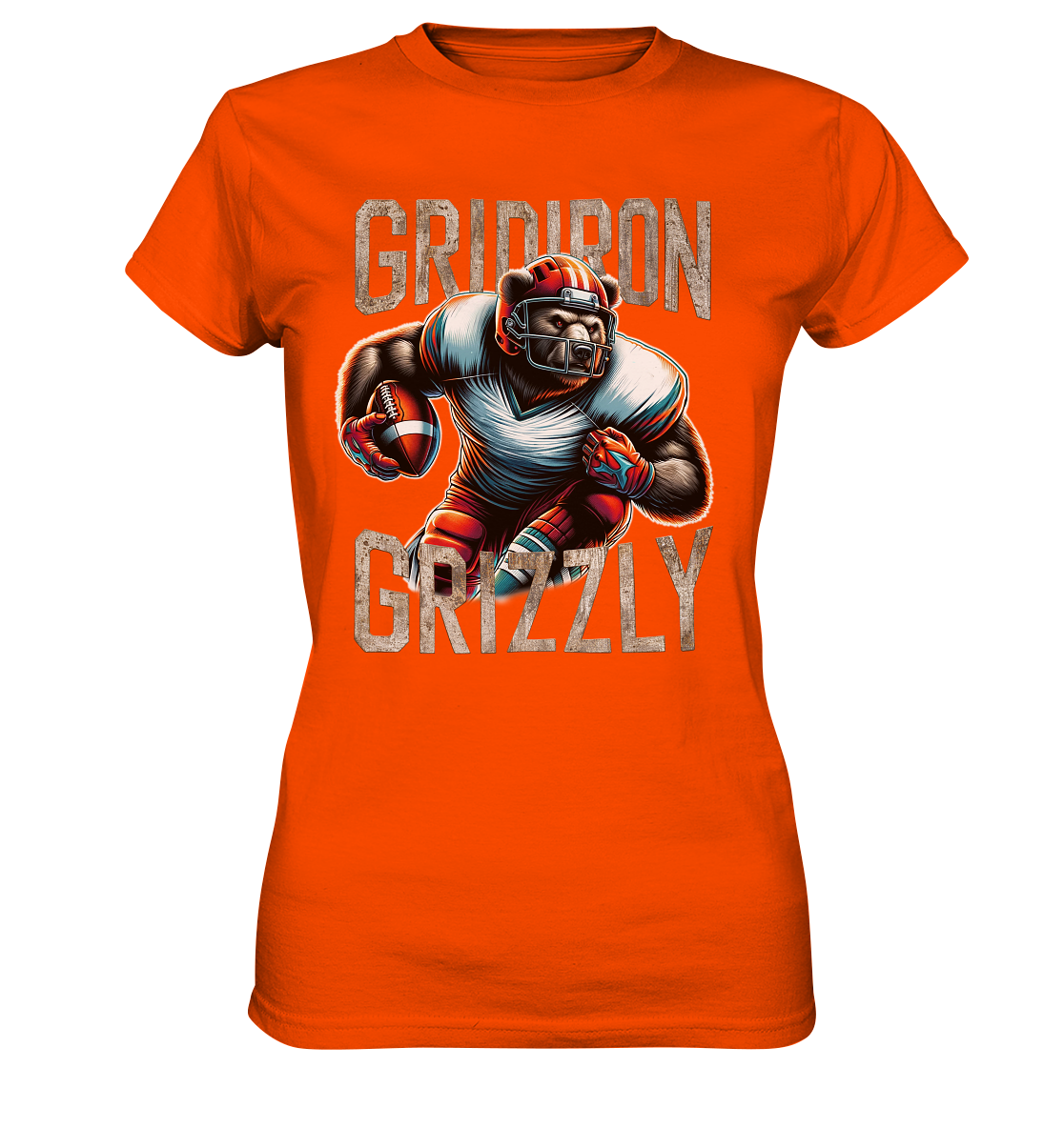 Gridiron Grizzly - Ladies Premium Shirt