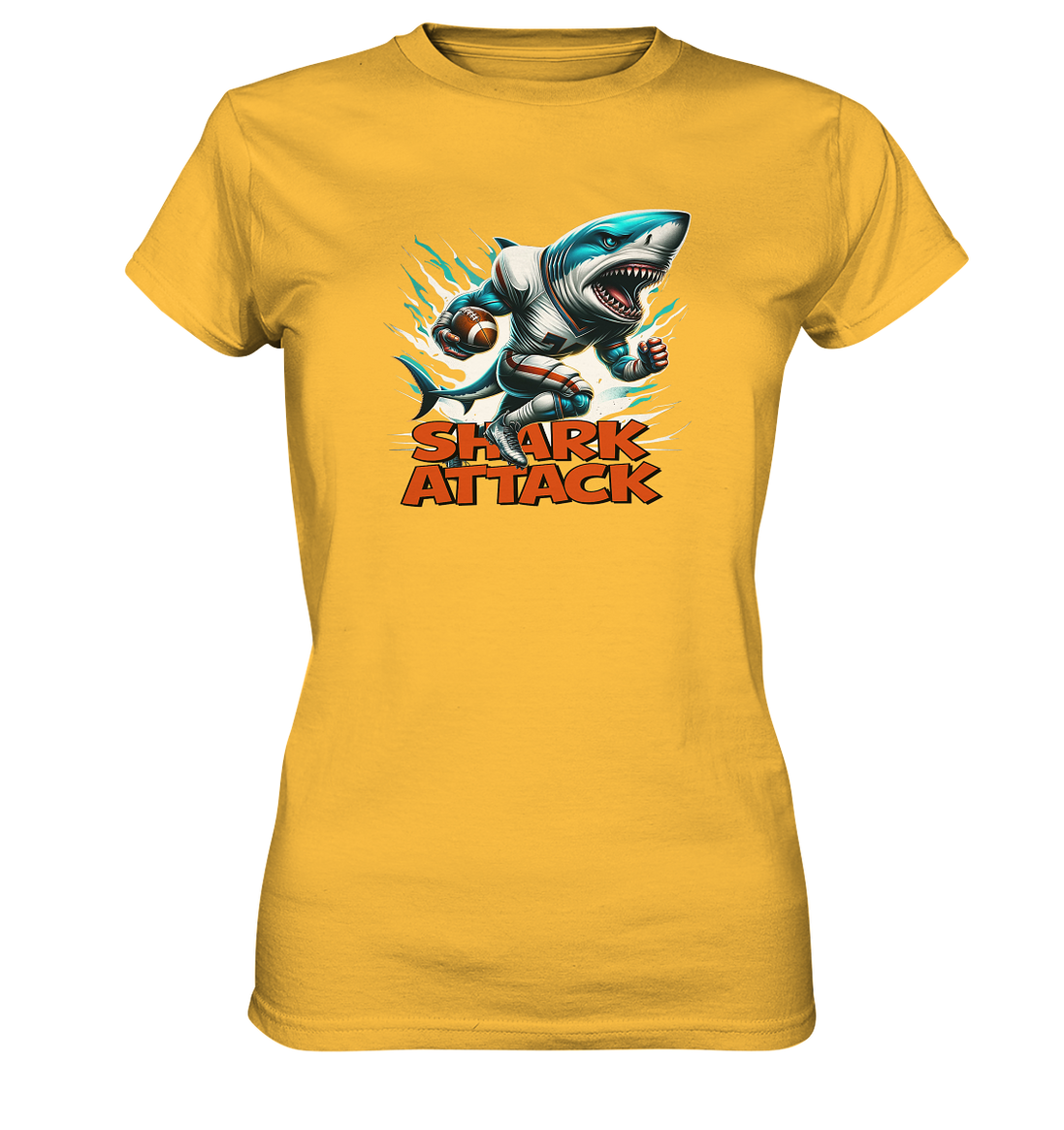Shark Attack - Ladies Premium Shirt