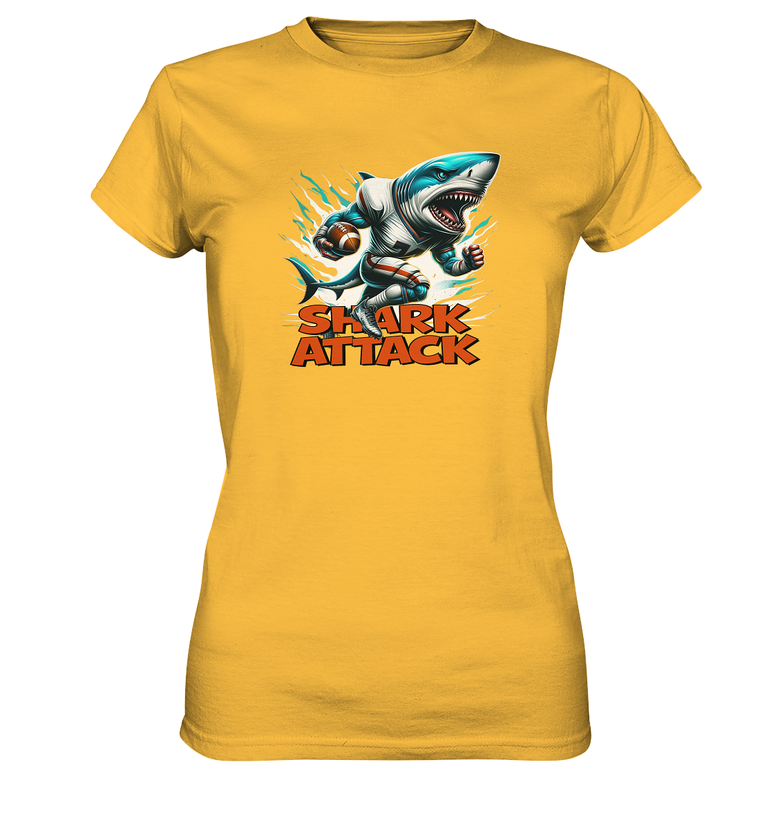 Shark Attack - Ladies Premium Shirt
