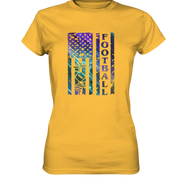 USA Football Flag  - Ladies Premium Shirt
