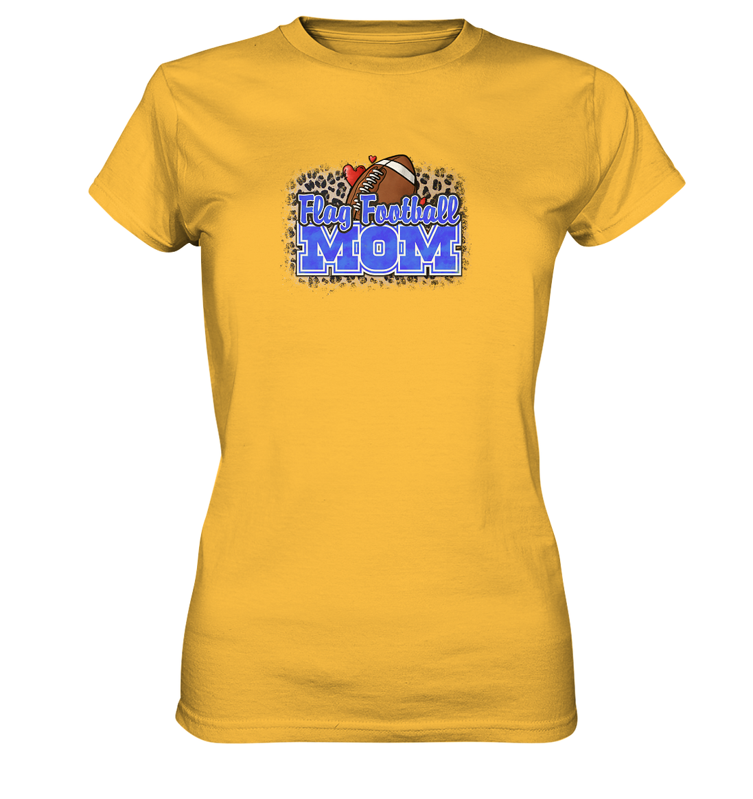 Flag Football Mom - Women's Premium Shirt