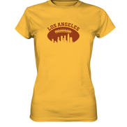 Los Angeles Football Silhouette - Ladies Premium Shirt