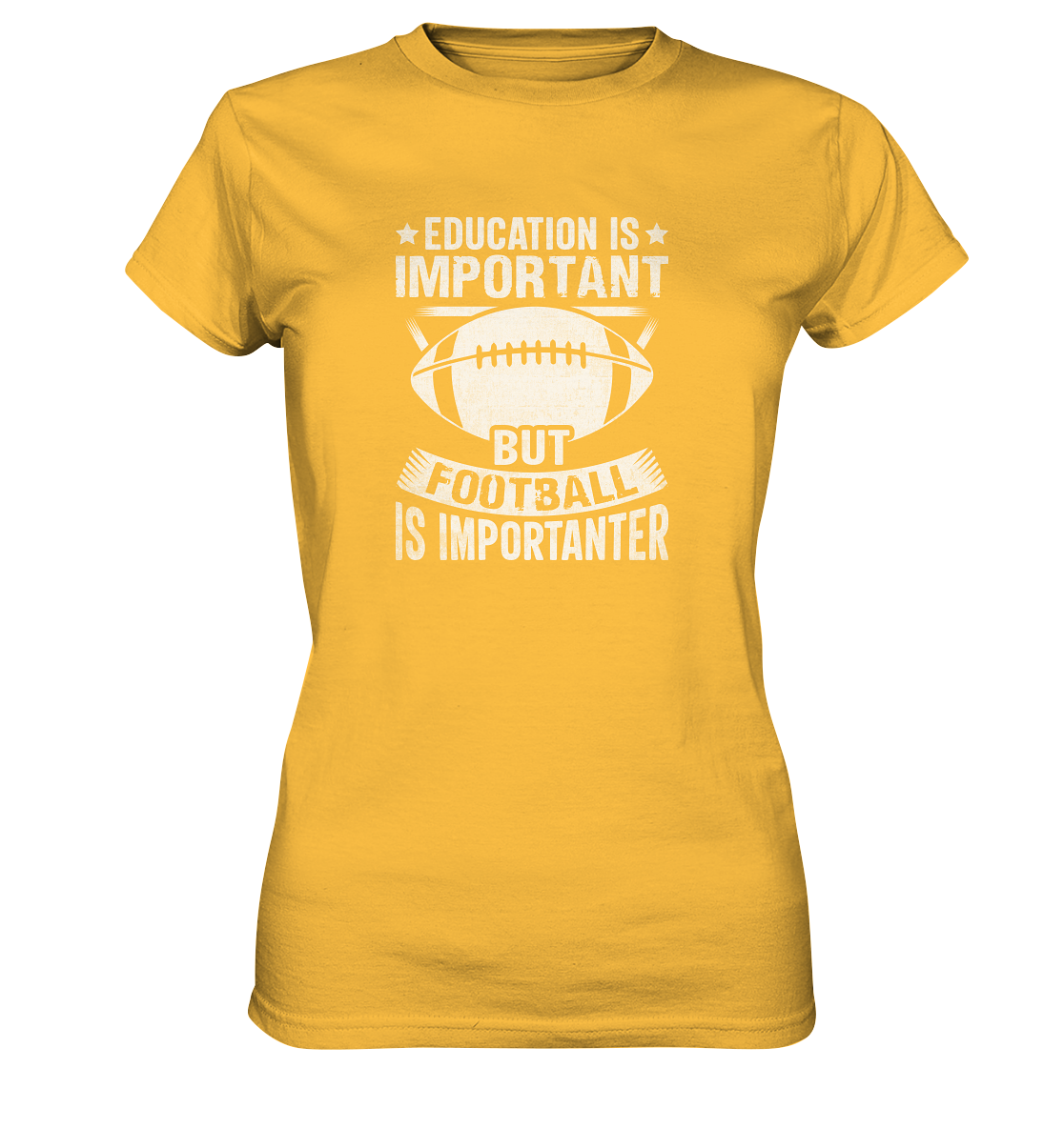 Football is importanter - Ladies Premium Shirt