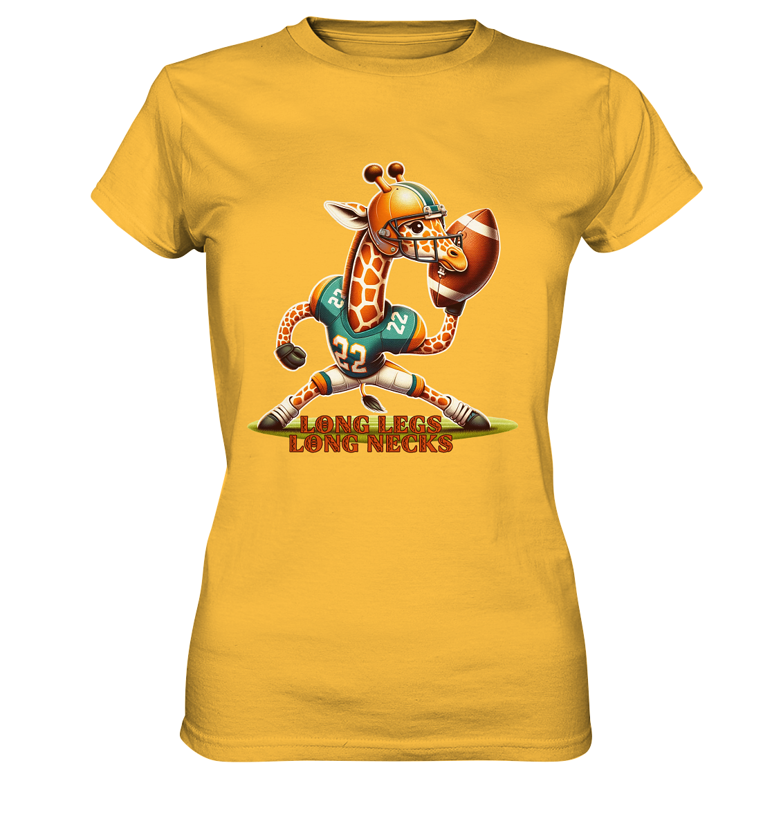 Giraffe - Ladies Premium Shirt