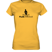 Playoff Flag Football  Women black  - Ladies Premium Shirt