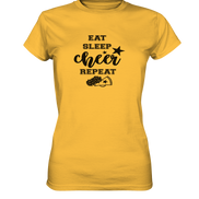 Eat Sleep Cheer Repeat - Ladies Premium Shirt