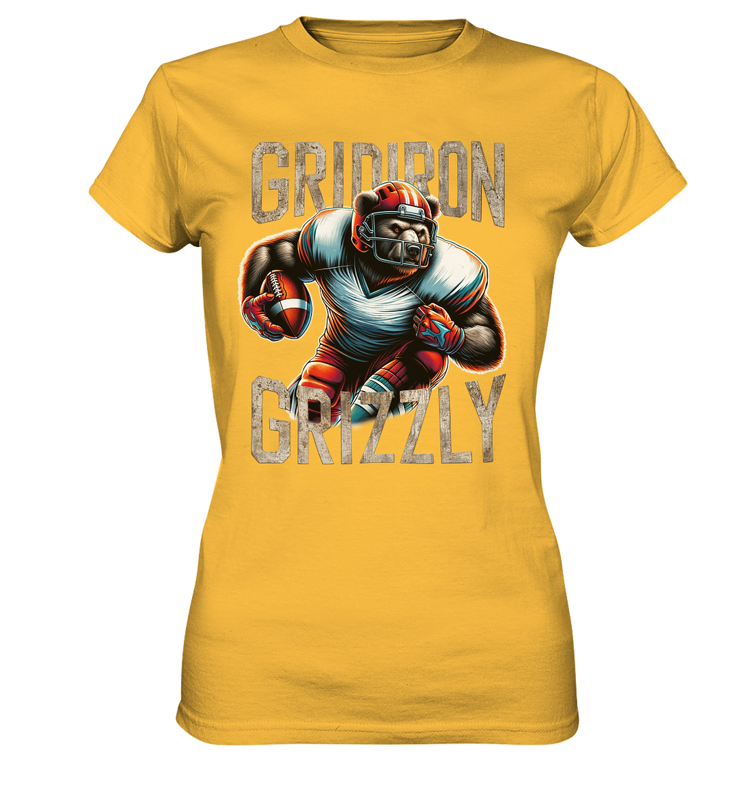 Gridiron Grizzly - Ladies Premium Shirt