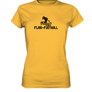 Playoff Flag Football Men Black - Ladies Premium Shirt