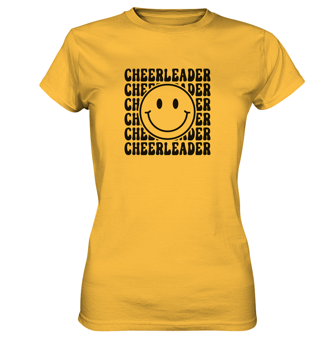 Cheerleader Smiley - Ladies Premium Shirt