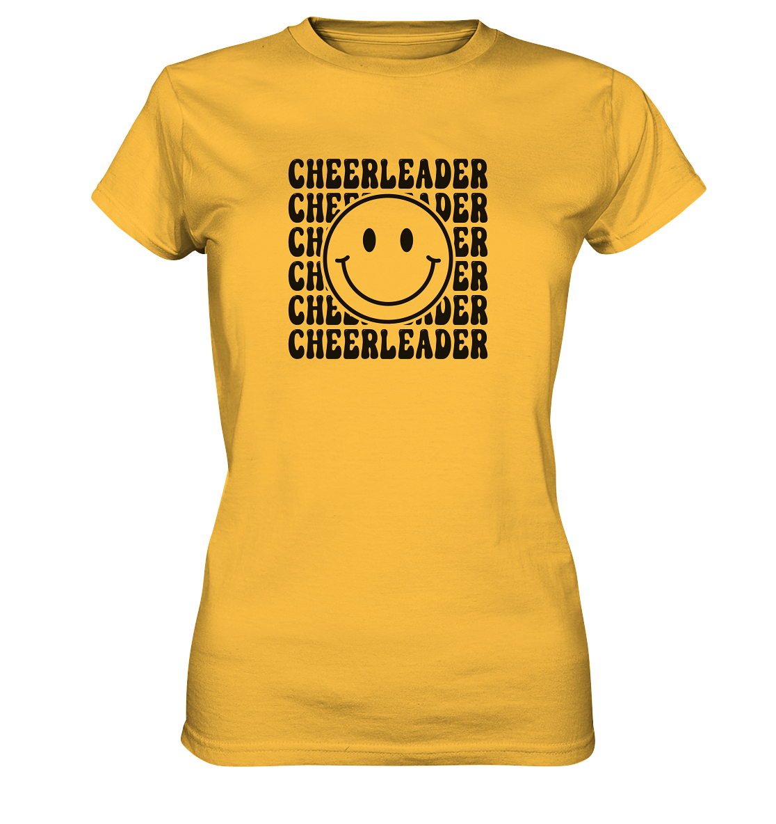 Cheerleader Smiley - Ladies Premium Shirt