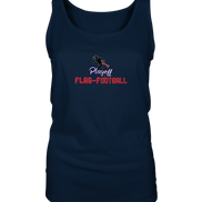 Playoff Flag Football  Men red - Ladies Tank-Top