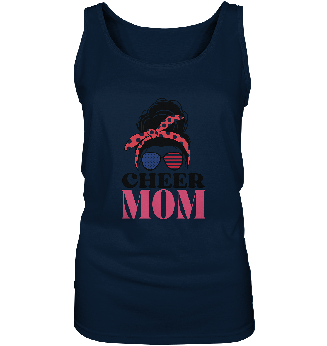 Cheer Mom Sunglases - Ladies Tank-Top