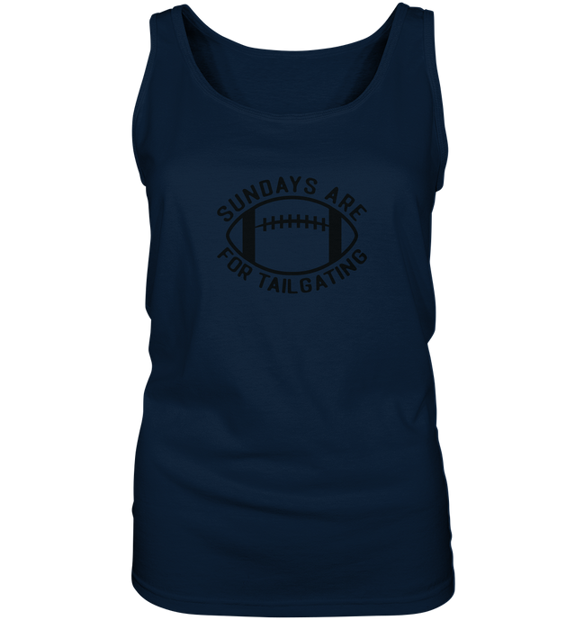 Sundays are for Tailgating II - Ladies Tank Top