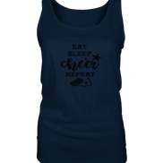 Eat Sleep Cheer Repeat - Ladies Tank-Top