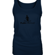 Playoff Flag Football Women Black - Ladies Tank Top