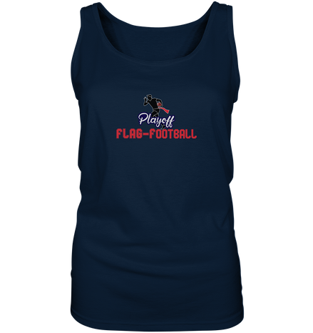 Playoff Flag Football  Men red - Ladies Tank-Top