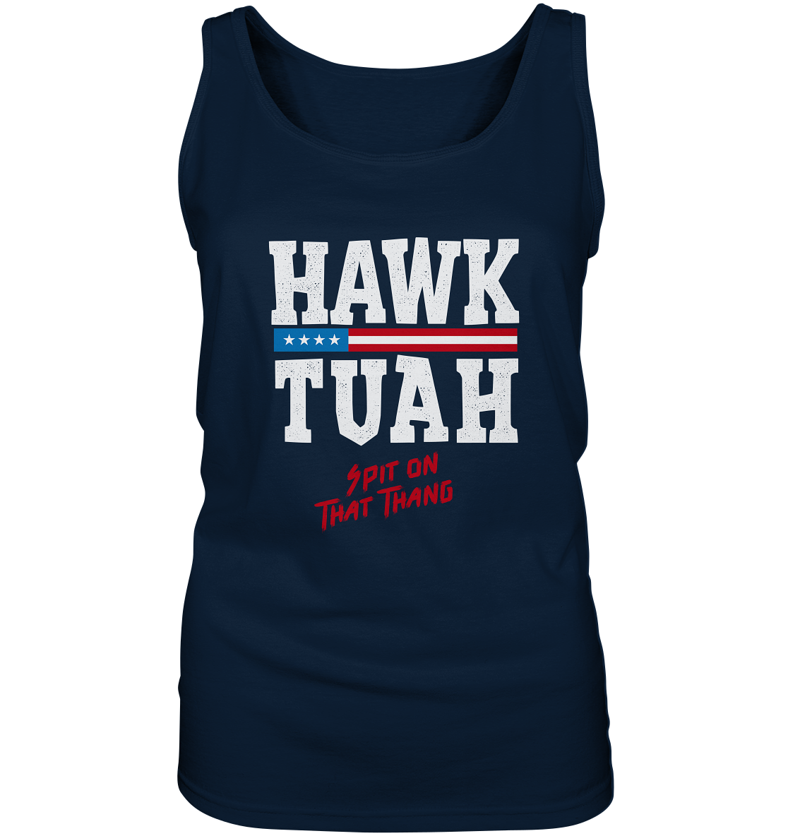 Hawk Tuah White - Women's Tank Top