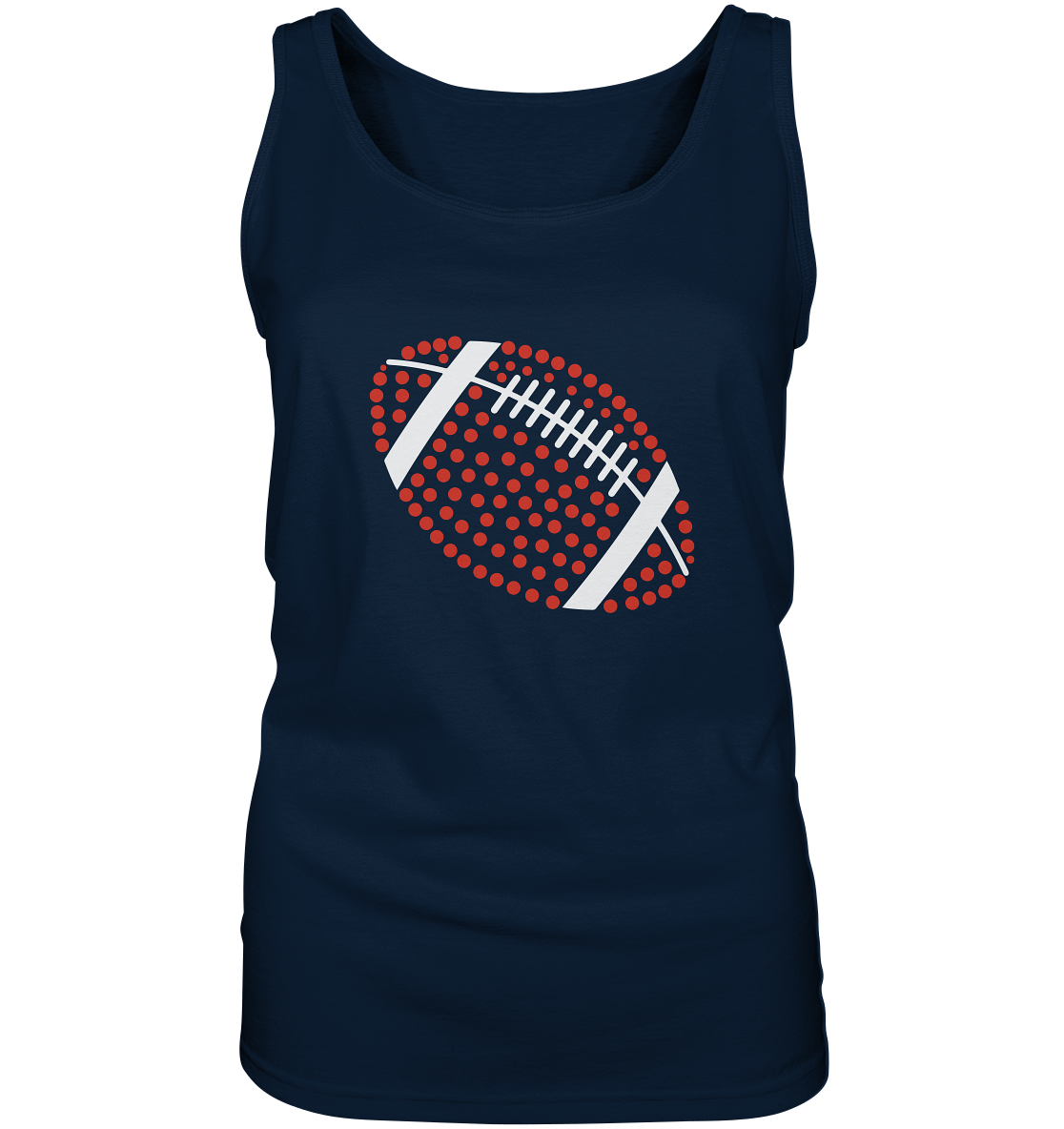 Football Dots - Ladies Tank-Top