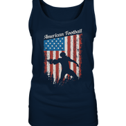 American Football Banner - Ladies Tank-Top