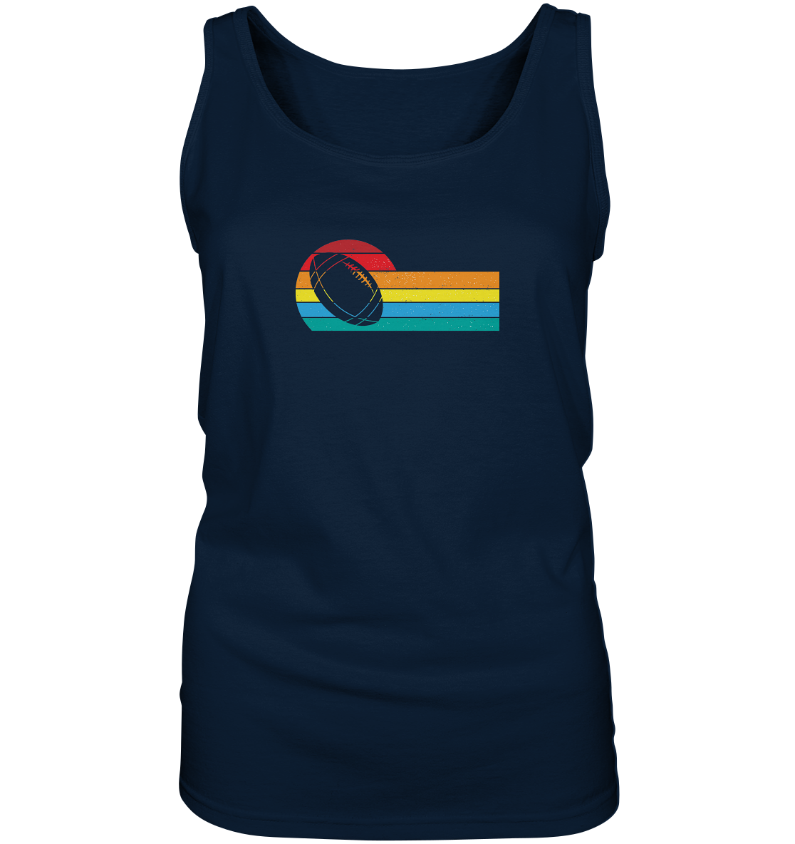 Rainbow Color Ball - Ladies Tank-Top