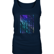 USA Football Flag  - Ladies Tank-Top