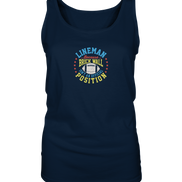 Lineman Brick Wall - Ladies Tank-Top