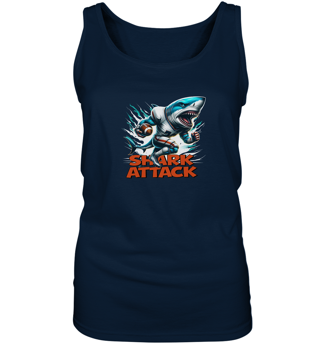 Shark Attack - Ladies Tank-Top