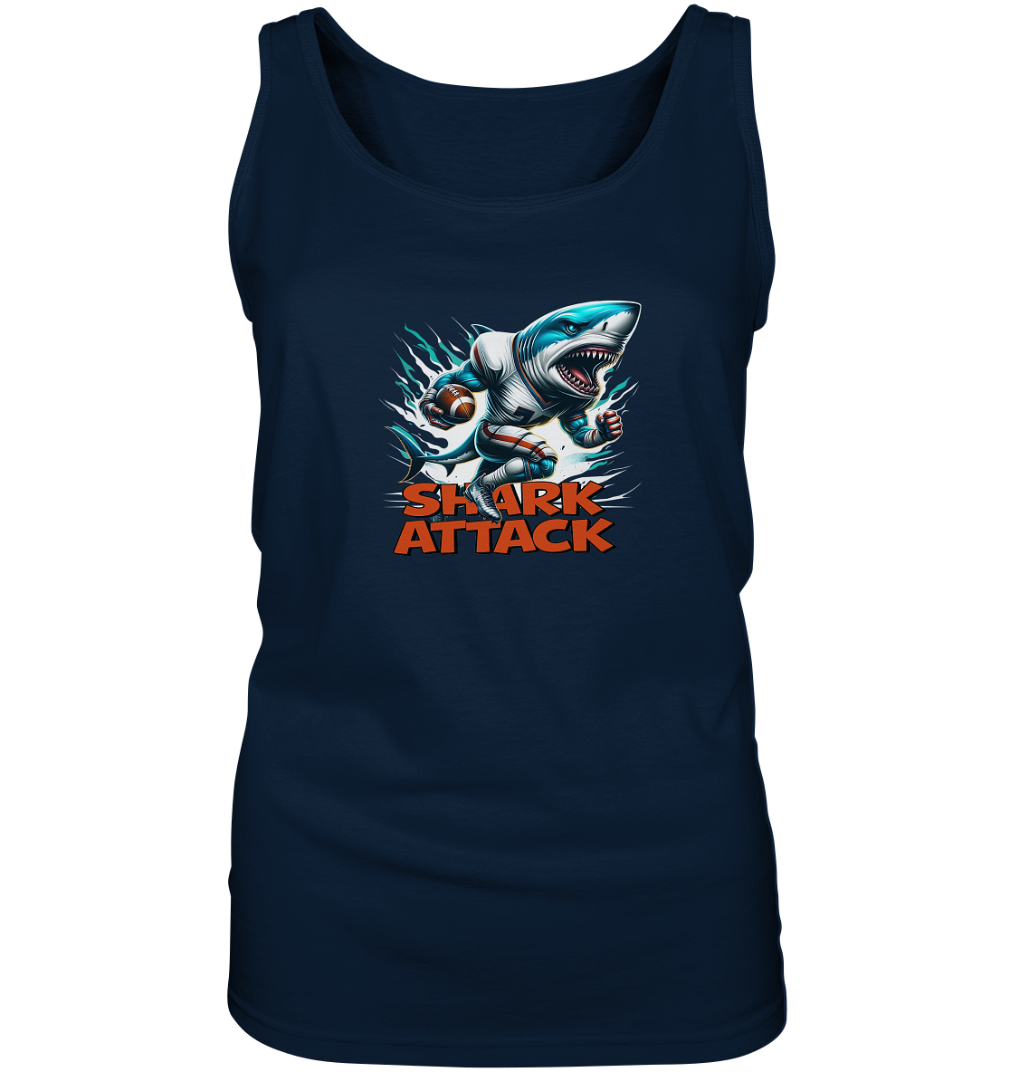 Shark Attack - Ladies Tank-Top