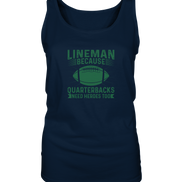 Lineman Heroes Green - Ladies Tank-Top