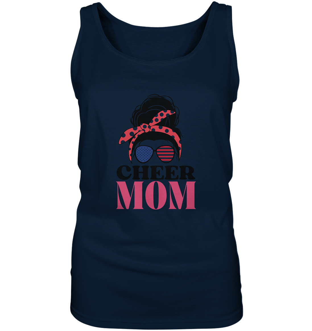 Cheer Mom Sunglases - Ladies Tank-Top