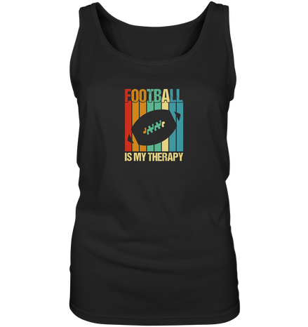 Football is my Therapy - Ladies Tank-Top