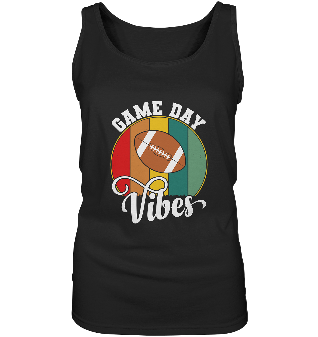 Game Day Vibes White - Women's Tank Top
