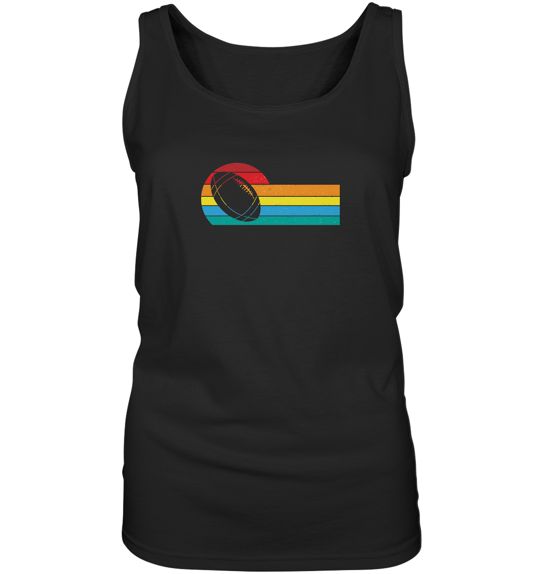 Rainbow Color Ball - Ladies Tank-Top