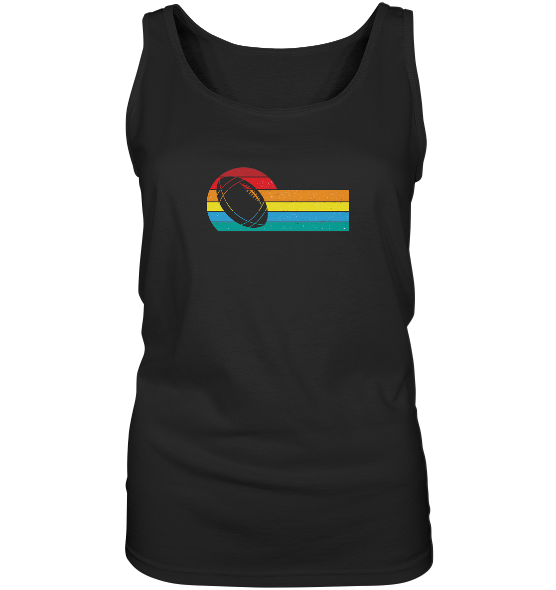 Rainbow Color Ball - Ladies Tank-Top