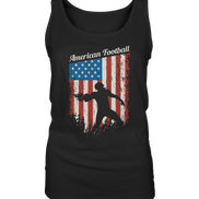 American Football Banner - Ladies Tank-Top