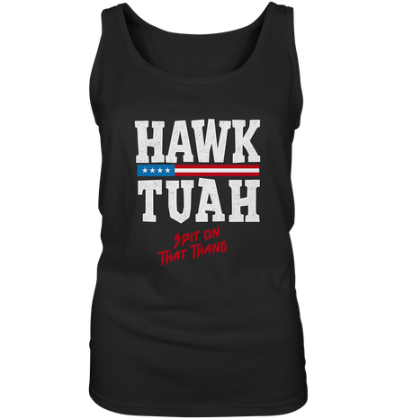Hawk Tuah White  - Ladies Tank-Top